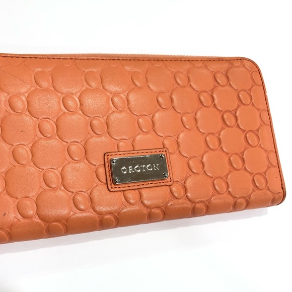 Oroton Bags Oroton Quilted Leather Logo Zip Around Wallet Poshmark